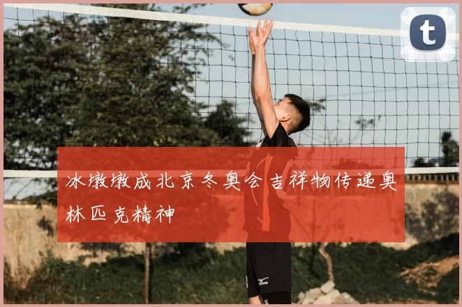 冰墩墩成北京冬奥会吉祥物传递奥林匹克精神