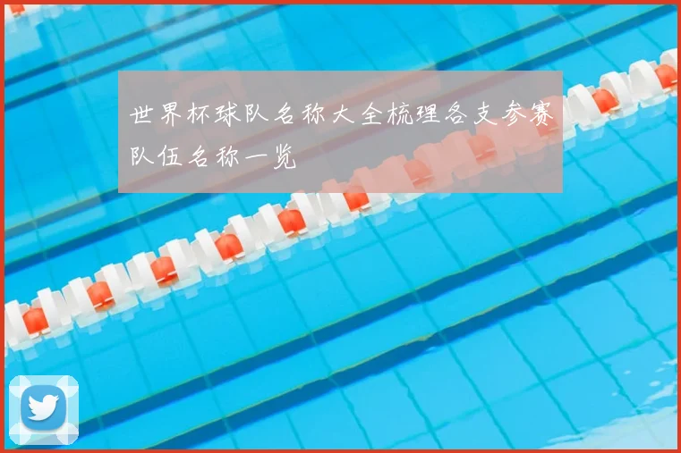 世界杯球队名称大全梳理各支参赛队伍名称一览