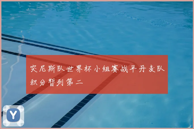 突尼斯队世界杯小组赛战平丹麦队积分暂列第二